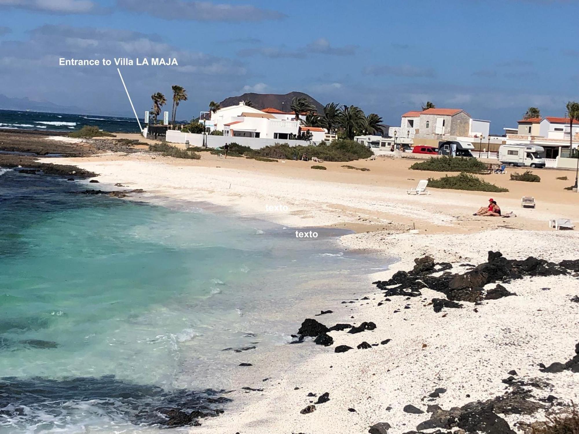 Villa La Maja Beachfront Corralejo Exterior foto